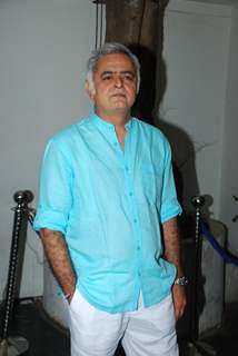 Hansal Mehta at the Success Bash for Haider's National Award