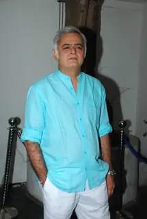 Hansal Mehta at the Success Bash for Haider's National Award