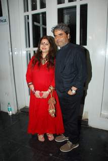 Vishal and Rekha Bharadwaj was at the Success Bash for Haider's National Award