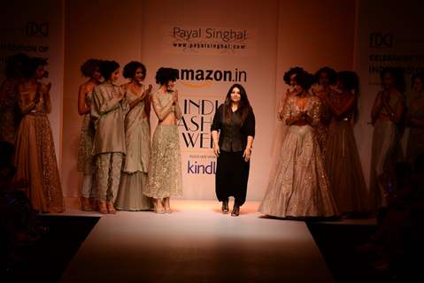 Payal Singhal Show at Amazon India Fashion Week 2015 Day 1