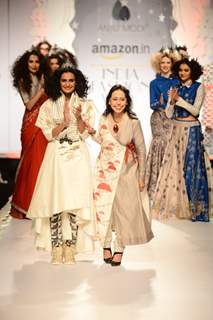 Anju Modi Show at Amazon India Fashion Week 2015 Day 1