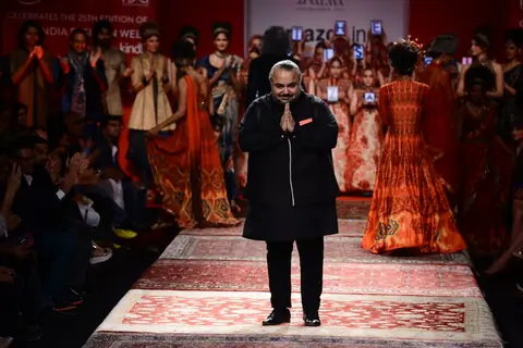 JJ Valaya Show at Amazon India Fashion Week 2015 Day 1