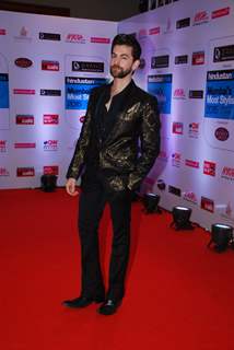 Neil Nitin Mukesh poses for the media at HT Style Awards 2015