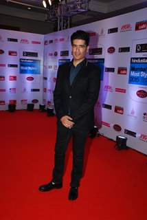 Manish Malhotra poses for the media at HT Style Awards 2015