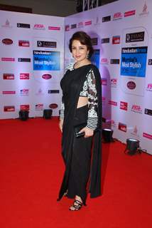 Tisca Chopra poses for the media at HT Style Awards 2015