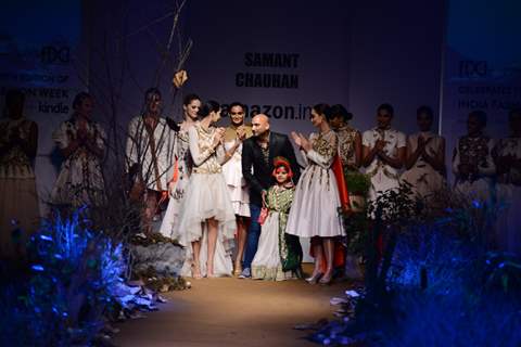 Samant Chauhan Show at Amazon India Fashion Week 2015 Day 2