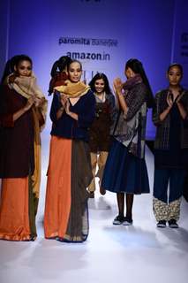 Paromita Banerjee's show at the Amazon India Fashion Week 2015 Day 3
