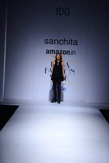 Sanchita's show at the Amazon India Fashion Week 2015 Day 3