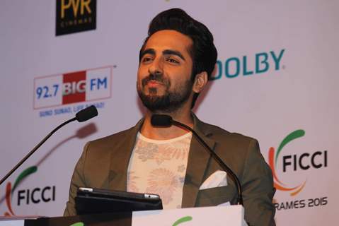 Ayushmann Khurrana was at FICCI Frames 2015 Day 3