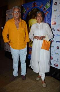 Naseeruddin Shah and Ratna Pathak at the Success Bash of Hunterrr