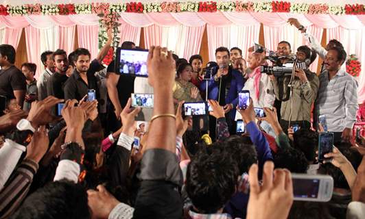 Celebs at a Mass Marriage Initiative