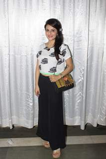 Roop Durgapal poses for the media at Milan Singh Concert