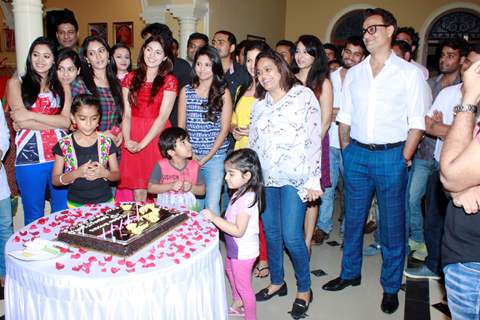 Team poses for the media at the Launch Party of Badi Devrani