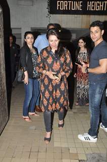 Kunal Khemu, Soha Ali Khan and Sharmila Tagore snapped at Saif Ali Khan's Bash