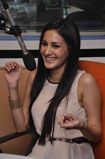 Amyra Dastur interacts with the media at the Promotions of Mr. X on Red FM