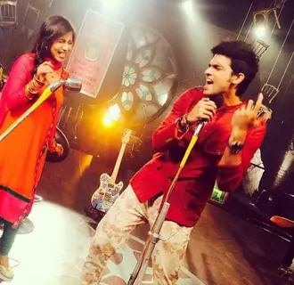 Parth Samthaan with Veebha Anand