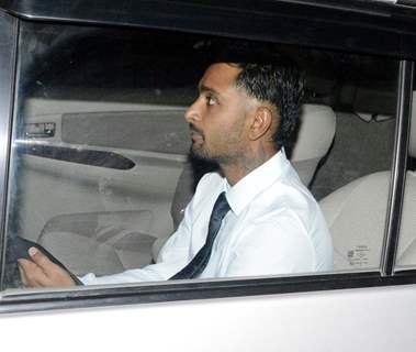 Ambati Rayudu was snapped at Suresh Raina and Priyanka Chaudhary's Wedding Ceremony