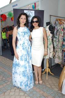 Aditi Gowitrikar with Amy Billimoria at her Collection Launch