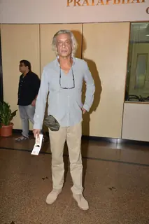 Sudhir Mishra at the 50th Show of Ashvin Gidwani's Play 'Two To Tango Three To Jive'