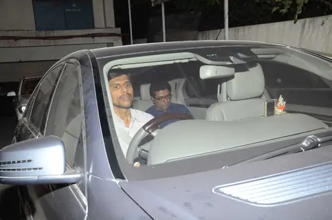 Raj Thackeray was snapped at the Special Screening of Fast & Furious 7