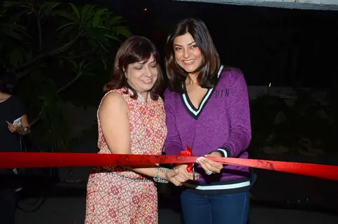 Sushmita Sen inaugurates the New Branch of Sohum Spa