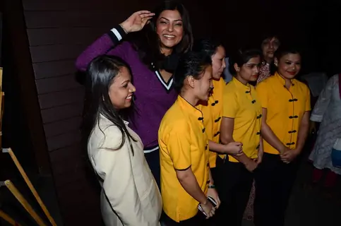 Sushmita Sen at Launch of New Branch of Sohum Spa