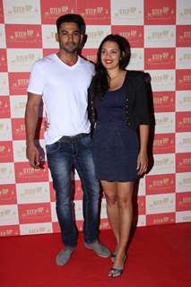 Vivan Bhathena with his Friend snapped at 'The Step Up' Finale