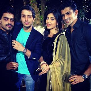 Param Singh, Harshita Gaur, Chirag Desai and Prince Dua