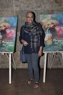 Tanvi Azmi at Special Screening of Margarita, with a Straw