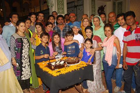 Team poses for the media at Rohan Mehra's Birthday Bash