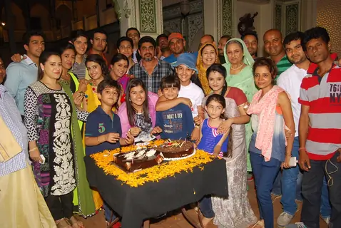 Team poses for the media at Rohan Mehra's Birthday Bash