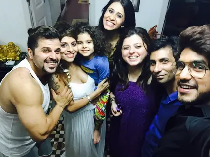 Selfie Time !! at Tanaaz irani Birthday bash!