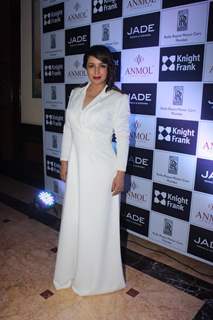 Tisca Chopra at a Show by Anmol Jewellers