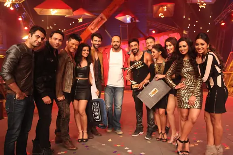 Participants at Grand Finale of Khatron Ke Khiladi : Darr Ka Blockbuster Returns