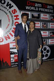 Irrfan Khan's Wife and Son at Dream Team World Premier