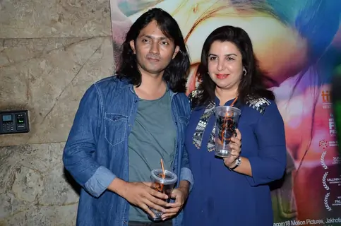 Shirish Kunder and Farah Khan at  Special Screening of Margarita With A Straw