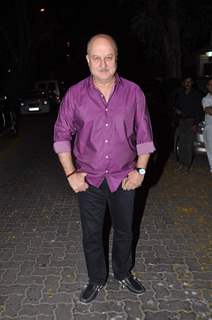 Anupam Kher at Special Screening of Dil Dhadakne Do's Trailer