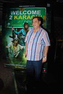 David Dhawan at Trailer Launch of Welcome to Karachi