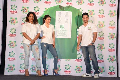 Masaba Gupta, Kunal Khemu and Soha at Launch of India's First Gender Neutral Wash Care Labels