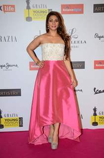 Tanishaa Mukherjee at Grazia Young Fashion Awards