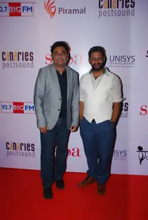 A. R . Rahman and Resul Pookutty at Saga Launch