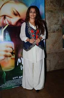 Vidya Balan Attends Screening of Margarita With a Straw