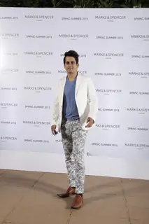 Amit Sareen at the Marks & Spencers Spring/Summer 2015 Collection Launch
