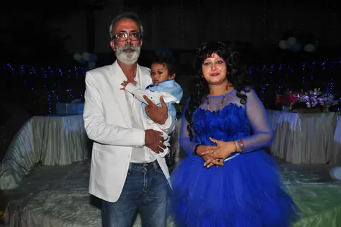 Naveen Luthra and Poonam Dasgupta Luthra Celebrates Navam Luthra's First Birthday