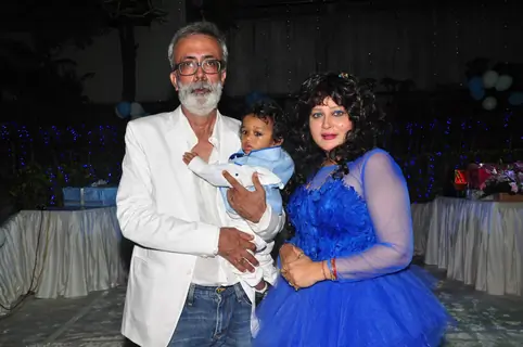 Naveen Luthra and Poonam Dasgupta Luthra Celebrates Navam Luthra's First Birthday