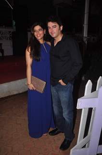 Jugal Hansraj and his Wife at Camby Tiger Cup