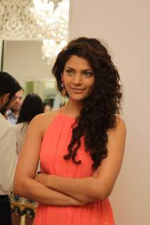 Saiyami Kher poses at Mitaali Vohra's “The Bohemian” Flagship Store In Mumbai