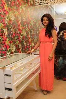 Saiyami Kher poses at Mitaali Vohra's “The Bohemian” Flagship Store In Mumbai