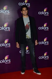 Sidharth Malhotra at Color's Party