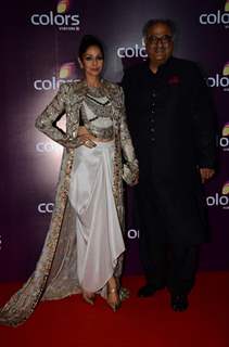 Sridevi and Boney Kapoor at Color's Party